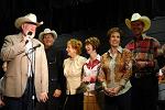 Red Steagal, Clifton Jansky, Marilyn Sellers, Rachel Carroll, and Matthew Manke at the Bluebonnet Youth Ranch Fundraiser